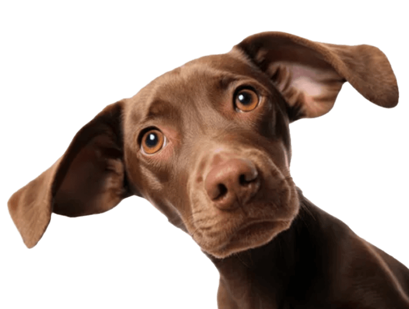 happy dog